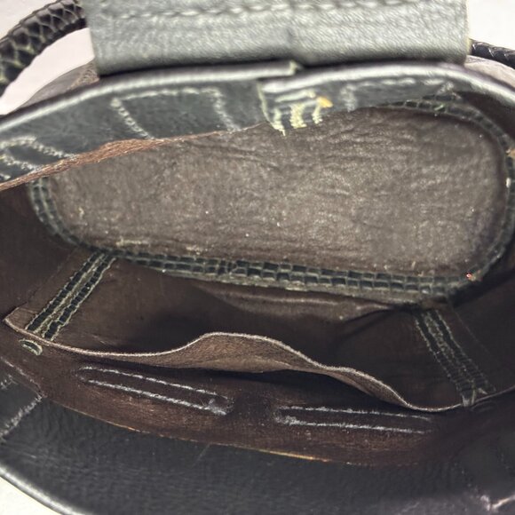 Artisan El Cuero del Toro Tote, Braided, Ostrich Texture Panel - Picture 13 of 13